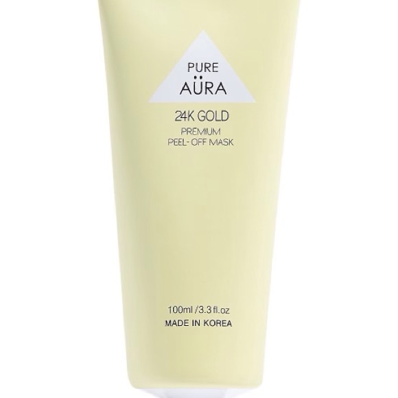 NEW Pure Aura Beauty Premium 24K Gold Peel Off Mask - Picture 4 of 5